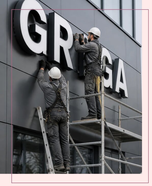 Купить буквы для вывески в Россоши по цене от 3629 р. | Аванза-Рсс