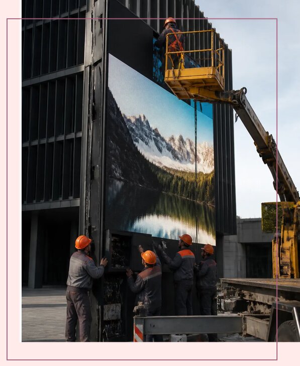Размещение DOOH рекламы в Россоши на цифровых экранах